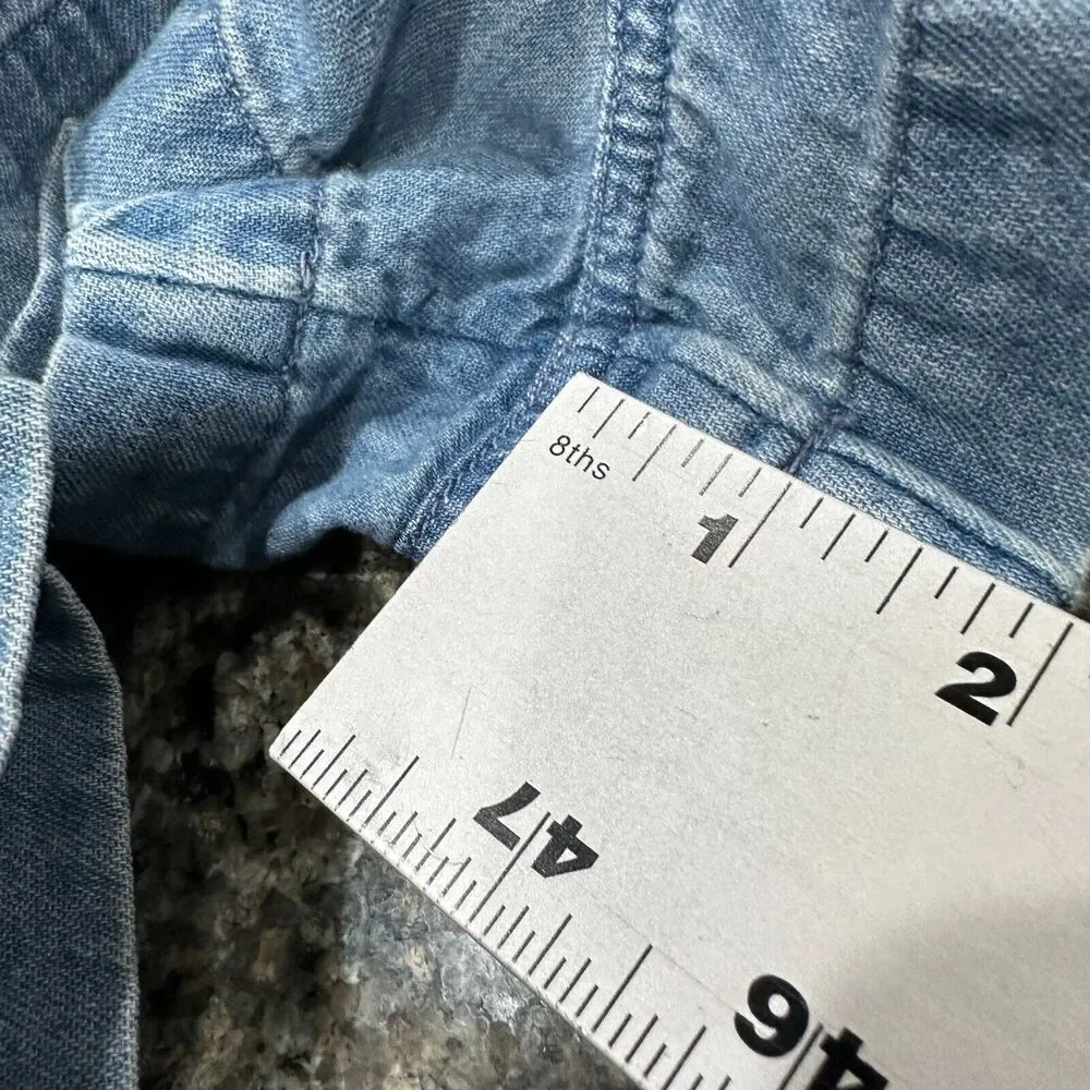 American Eagle Shorts Size M Blue 100 Cotton 2